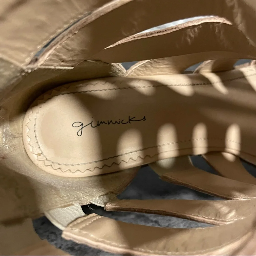 Gimmicks Studded Leather Heeled Sandal - Picture 7 of 9
